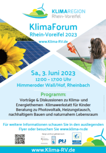 Klimaforum 2023 in der Region Rhein-Voreifel